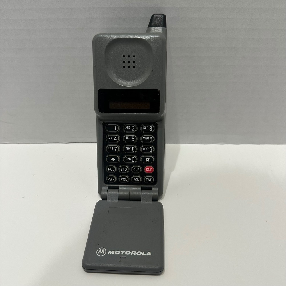 Motorola 1990s Digital Personal Communicator Flip Phone Parts Only Untested